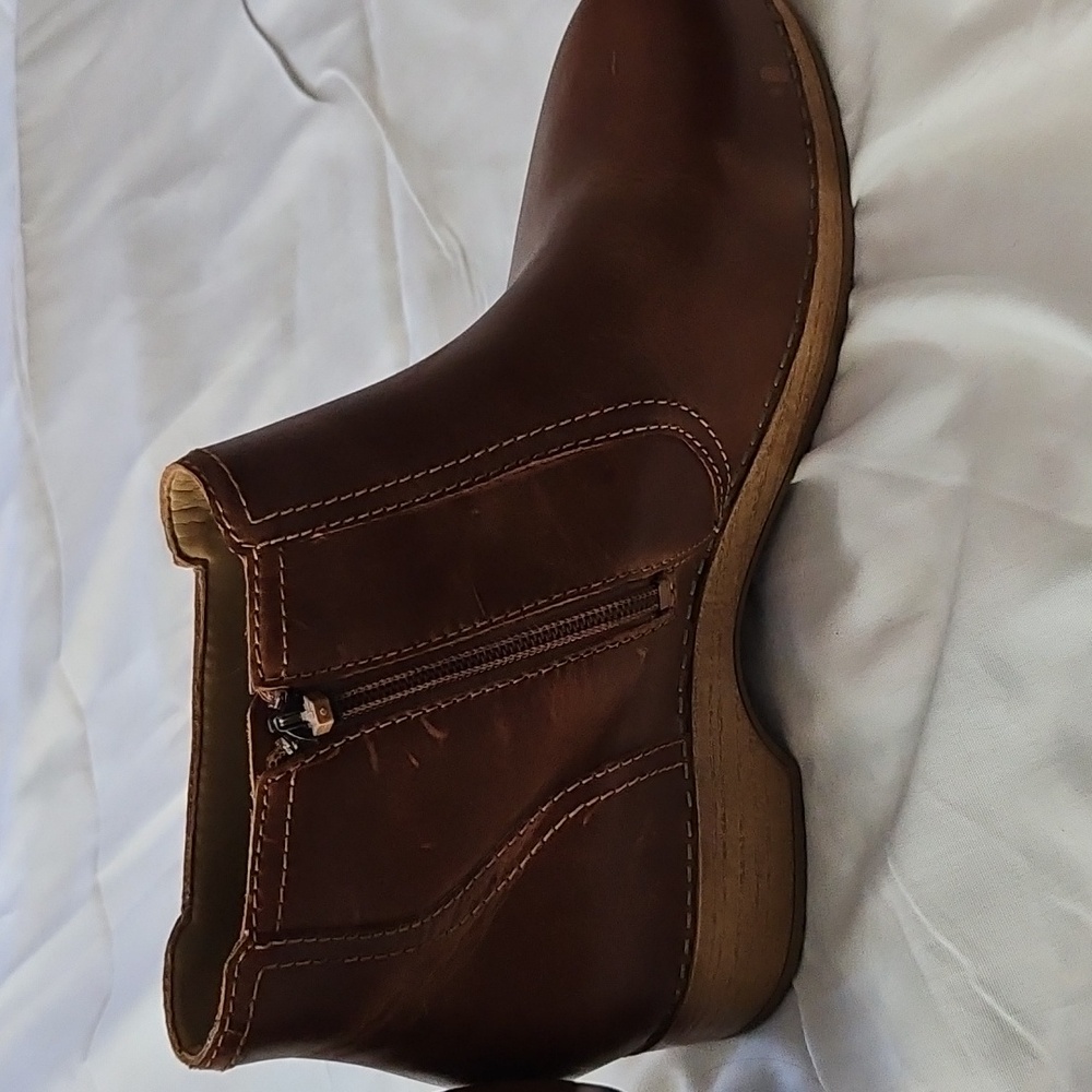 Dansko BARBARA Brown Leather Ankle Boots SZ 42-11 - Picture 7 of 7